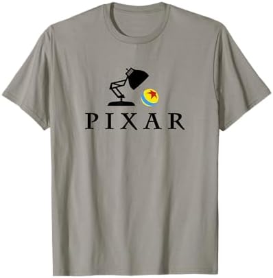 PIXAR Tシャツ Amazon.com: Pixar Animation Studios Luxo Jr. White Logo T-Shirt