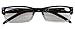 Eyekepper 4 Pack Classic Reading Glasses for Women and Men Include Reading Sunglasses Two-Tone Readers +3.50