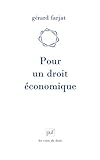 Pour un droit économique by