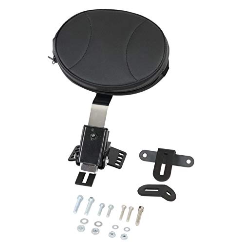 Plug-in Driver Rider Backrest Custom Made For 1997-2018 Touring Models, Adjustable
