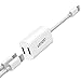 Wesoo Dual port Adapter & Splitter, Headphone Audio & Charge Adapter Compatible with iPhone 7/7 Plus, iPhone 8/8 Plus, iPhone X