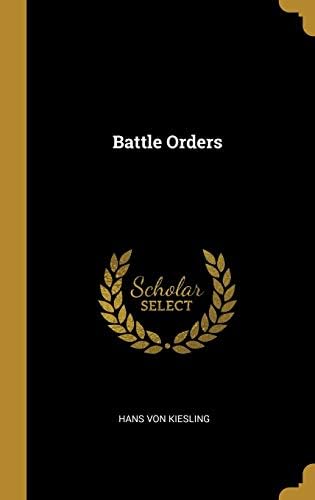 Battle Orders