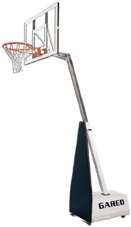 Gared Mini E-Z 48 Inch Adjustable Portable Basketball Hoop