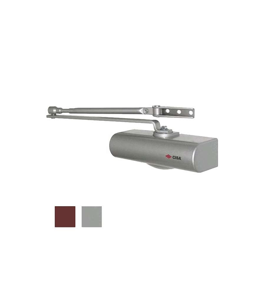 CISA Smart Plus 2 1C141503097 Door Closer Without Stop Aluminium Colour