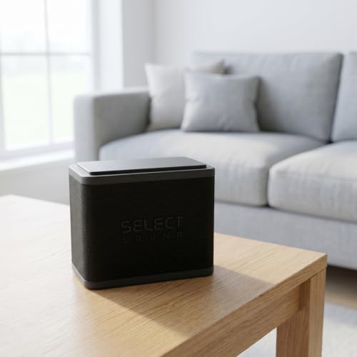 Select Sound SS Cube 2 Bocina Bluetooth 5.4 Portátil Pack 2 Bocinas, Enlace Magnético TWS hasta 10pz Alcance 80m Batería 4h USB-C Magnetic Bluetooth Speaker Mini bocina Altavoz magnetico pequeño