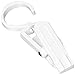 Better Houseware Super Clever Clips - Set of 2, (White) (4.25