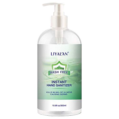 LIYAL'AN Hand Sanitizer Gel (300ml x 50 Qty) with Aloe Vera 75 Ethyl