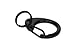 Photon Small Quick-Release Key Ring Clip, Black Anodized