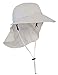 Tuga Adult Unisex Sol Wide Brim Hat (UPF 50+), Cream, Adult Unisex Medium