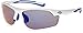 Crossfire Safety Glasses AR3 Blue Mirror Lens White Ultralight Half Frame 16278
