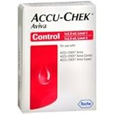 Roche Accu-Check Aviva Glucose Control Solution, 2 Vials