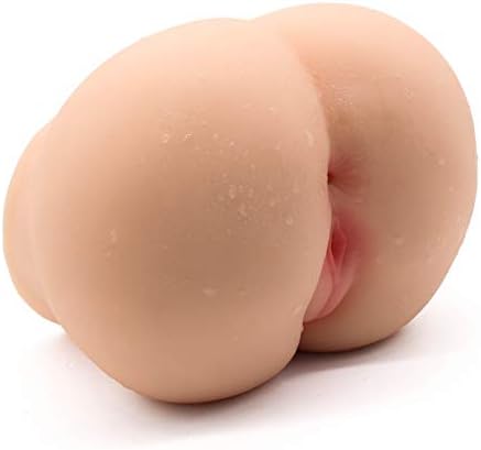 Xjkdd Men's Male 3D Adult Love Lifelike Toy Realistic Lifesize Pussycat Love Doles with 2 Soft and Elastic Channels xjkdd (Color : Skin)