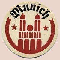 German Cities Paperboard Coasters Set