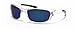 VertX Men's Polarized Sunglasses Sport Running Outdoor w/Free Microfiber Pouch – Clear Frame – Blue Lens