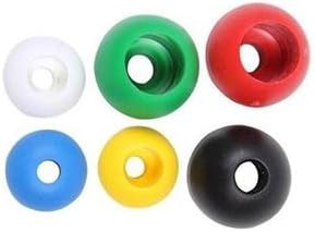 Rope Stopper Halyard Balls Parrell beads - 6 Pack - 3 sizes Available in various colours