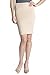 Rekucci Women's Ease In To Comfort 19" Pencil Skirt In Silky Scuba Knit