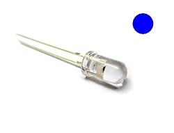 E-Projects B-0001-C03 Clear Blue LEDs, 5 mm