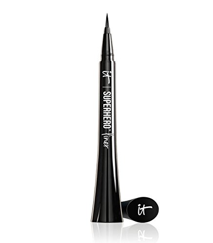 IT Cosmetics Superhero Liner – Black Liquid Eyeliner Pen – 24-Hour Waterproof Formula Won’t Budge or Smudge – With…