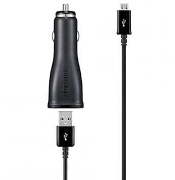 Original Samsung KFZ-Ladekabel U21CB Datenkabel in Schwarz für Samsung Galaxy S5 neo SM-G903F PKW LKW Auto Ladekabel Ladegerä