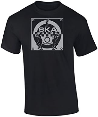 Ska Rude Boy Adult Tee Shirt Black Medium