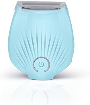 Women Electric Shaver Hair Removal Razor Trimmer Device Waterproof Mini Wet &amp; Dry Use on Face,Legs and Bikini-Blue