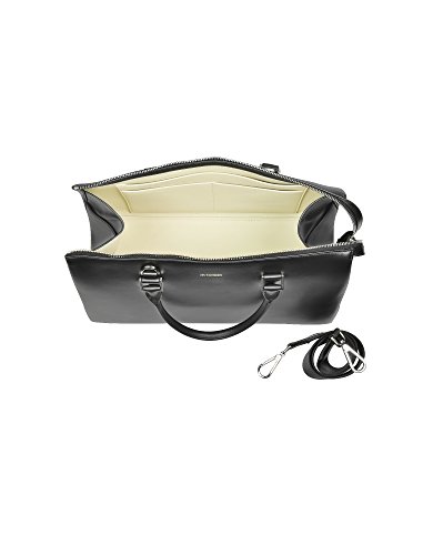 Jil Sander Women's Jspm850157wmb69083n962 Black Leather Briefcase - Thumbnail 2