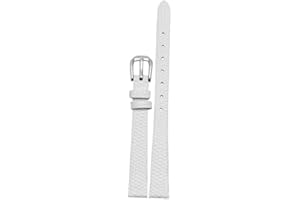 GANYUU Genuine Leather Watchband Womens Bracelet 6mm 8mm 10mm 12mm Lizards Leather Watch Strap Small wristwatches Belt Pin Bu