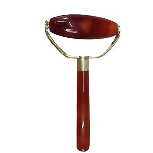 Zinnor Women Jade Facial Roller Massager Body Head Neck Natural Beauty Tool Slimming Massager