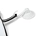 Beard Cape, LuckyFine The Beard Foundry Bib Apron Facial Hair Trimmings Catcher Cape Sink Home Salon/Beard Catcher/Beard Apron/Beard Trimming Cape/Hair Trimming Cape White
