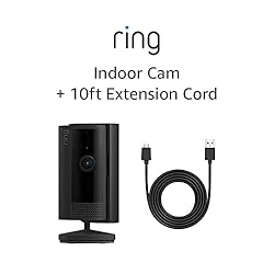 All-new Ring Indoor Cam (2nd Gen), Black with 10