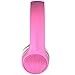 LilGadgets Connect+ Style On-Ear Kids Headphones with Microphone - SharePort Technology, SoftTouch Padding, Detachable Cable, Noise Reduction, Durable & Adjustable - Pink School Headphones for Kids