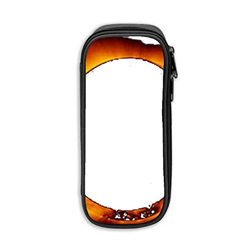 Total Solar Eclipse Fire Circle Cute Waterproof Cosmetic Pouch Travel Make up Bags for Women Girl BB808B