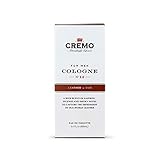 Cremo Cologne Spray, Leather & Oud, 3.4 Ounce
