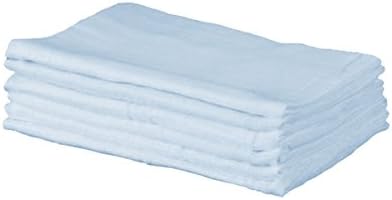 blue muslin squares