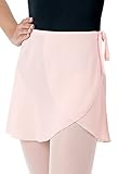 Balera Skirt Girls Wrap For Ballet Dance Georgette Tie Waist