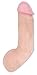 Doc Johnson Vac-U-Lock - Realistic Cock - 5 Inch- F-Machine and Harness Compatible Dildo