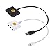2PK of High Quality 8Pin Lightning to 30 Pin Adapter Converter Cables for Apple iPhone 6S, 6S Plus, 6, iPhone SE, iPad - Black/White