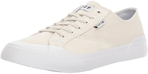HUF Men's Classic LO Ess Skateboarding Shoe, Bone White, 12 US/12 M US