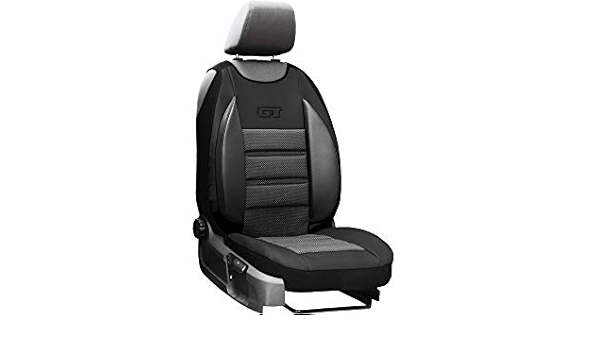 Universele stoelhoes GT met lendensteun geschikt voor Dacia Duster. GT  ZWART : Amazon.nl: Auto \u0026 motor