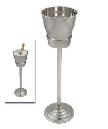 champagne cooler with stand