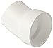 Spears P326 Series PVC DWV Pipe Fitting, 1/16 Bend, Elbow, 1-1/2