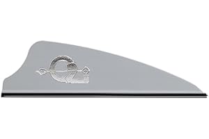 Q2i Fusion-II 2.1" Shield Cut Arrow Vanes - Pack of 36, Lightweight Fletching Vanes with Tri-Fusion Vane Adhesion Technology for Archery Accessories, Arrow Fletchings