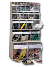 Quantum Storage Systems, Total Tip Out Bins, Double Sided, Hqfs-270-72, # Of Bins Incl: 72, Height: 