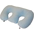 Twin Z The Pillow - Blue The only 6 in 1 Twin Pillow Breastfeeding, Bottlefeeding, Tummy Time & Support! A Must Have for Twins!