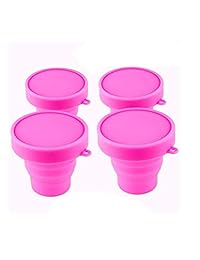 zaptex 170 ml Portable plegable de silicona tazas