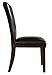 Homelegance Decatur PU Leather Dining Chair (Set of 2), Dark Brown
