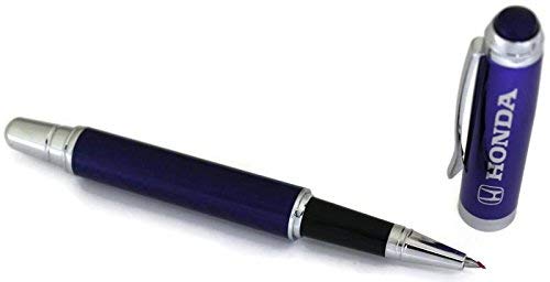 DanteGTS Honda Roller Ball Pen Black Ink Blue Carbon Fiber Rollerball - Genuine (Certified Refurbished)