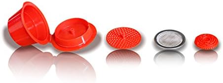 Reusable Coffee Capsules, Refillable Pods for Dolce Gusto (3 Pack)