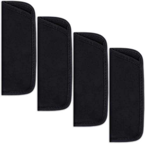 CREPUSCOLO 6 Pack Soft Glasses Cases, Leather Eyeglass Cases
