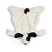 North American Bear Flatopup Baby Cozy - Black/White